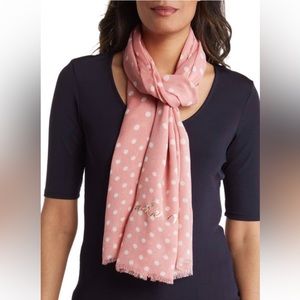 Kate Spade New York Mixed Dot Oblong Scarf